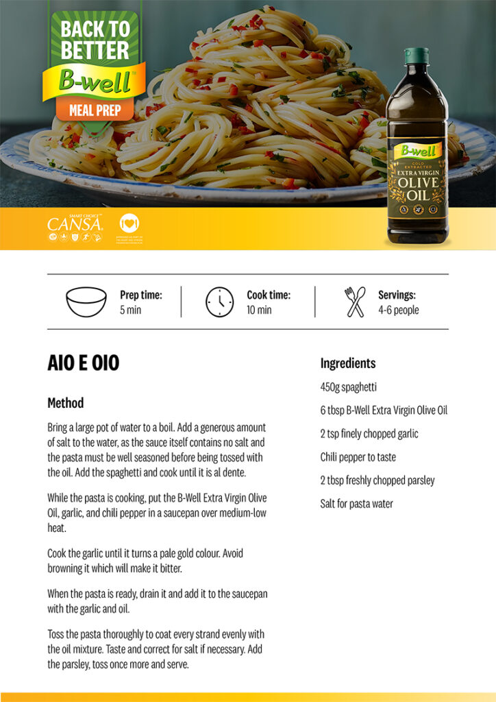 Recipe A4_Aio E Oio