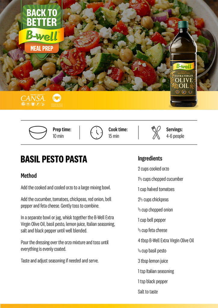 Recipe A4_Basil Pesto Pasta