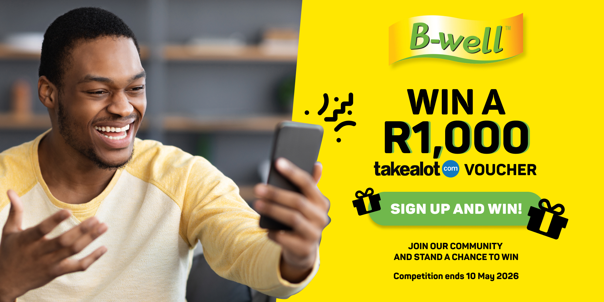 Win R1,000 comp